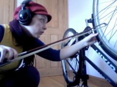 Going Away, improvisation for bicycle solo